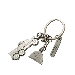 Tùy Chỉnh Mexico Key Chain Riêng Laser Logo Rose Gold Đen Thép Không Gỉ Bạc Mạ Kim Loại Xe Với Keychain