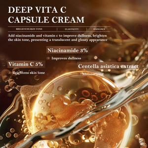 Etiqueta privada TVLV 50ml Crema y loción facial Vitamina C transfronteriza para piel firme Crema hidratante para el acné - Product Image 5
