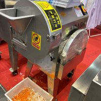 SAIDASHI Automatische Wortelgroente Snijmachine RVS Aardappel Komkommer Ui Snijder Schaafmachine