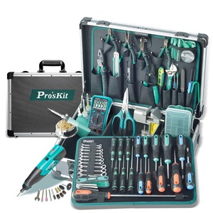 Baogong PK-1900NH Kit d'outils professionnels de réparation électronique 63 pièces avec fer à souder, tournevis et pinces coupantes pour - Product Image 4