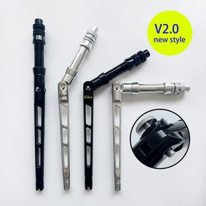 Direttamente dalla Fabbrica Heavy Duty 2 #   4 #   Tecnologia Big Game Adjust: Quattro Angoli di Regolazione per la Canna da <span class=keywords><strong>Pesca</strong></span>, Impugnatura in Alluminio Curva e Dritta per Canna da Traina - Product Image 5