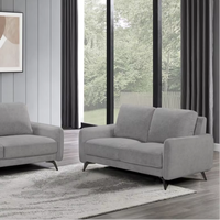 Canapé modulaire moderne personnalisable, canapé d'angle intérieur, canapé en tissu 3 places pour salon, appartement