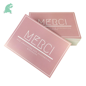 การพิมพ์บัตรขอบคุณที่กำหนดเองสำหรับธุรกิจ - Product Image 5