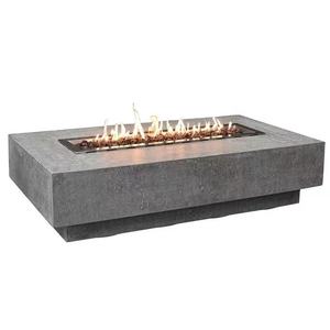 Vườn hình chữ nhật bê tông Patio bảng lửa <span class=keywords><strong>Pit</strong></span> nóng gas firepit bảng Propane lửa bảng - Product Image 1