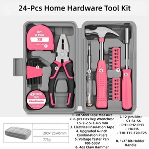 Juego de Herramientas Multifuncionales para el Hogar de 24 Piezas, Kit Completo de Herramientas Manuales, Herramientas de Reparación, Mantenimiento del Hogar, Directo de Fábrica - Product Image 3
