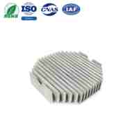 Disipador de Calor de Aluminio Extruido Anodizado Personalizado, Disipador de Calor para Chip IC PCB, Extrusión de Aluminio
