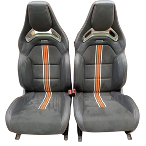 <span class=keywords><strong>Sedili</strong></span> Anteriori <span class=keywords><strong>Sportivi</strong></span> in Pelle Versione da Pista per Mercedes A35/A45 AMG, Aggiornamento per Vetture CLA45/GLA45 W176/W117/W118 - Product Image 4