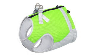 FishPrincess lujo moda perro verano arnés Simple malla transpirable refrigeración perro ropa pequeño reflectante lindo Animal caminar - Product Image 6