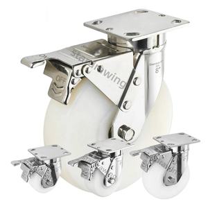 SS 4-Zoll Schwerlast-Spitzenrotter SUS 304 316L Edelstahl Rotorrad - Product Image 1