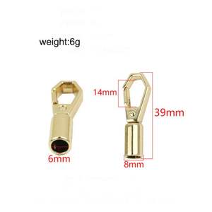 Connecteur mousqueton mini en métal avec logo personnalisé, finition polie/plaquée, style mode, accessoire de fixation pour sac, poignée de sac à main, cordon - Product Image 6