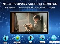 Monitor de Reposacabezas para Auto de 10.1 Pulgadas, 1280x800, Android 13, para Asiento Trasero, Conexión Inalámbrica Mirror Link, Pantalla Táctil, WiFi, IPS LCD, USB/SD, 2 Piezas