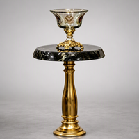 Ensemble de canapés de luxe en tissu de style européen, design classique palais français à feuilles d'or, rembourrés en éponge pour salon