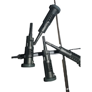 Cilindro de cerradura de coche Jinxing World 205166, cilíndrico, zincado, negro, para encendido de vehículos - Product Image 1