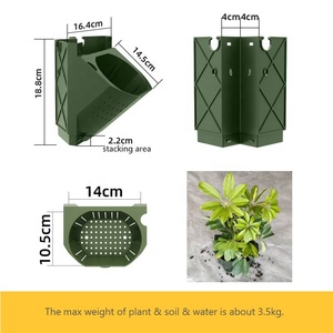 <span class=keywords><strong>Maceta</strong></span> de esquina vertical para pared, sistema de riego por caída, <span class=keywords><strong>maceta</strong></span> colgante para pared, para exteriores - Product Image 3