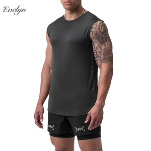 EVELYN OEM ODM Canotta Sportiva Senza Maniche in Rete per Giovani, Taglie Forti, Asciugatura Rapida, 100% Poliestere Jersey - Product Image 2