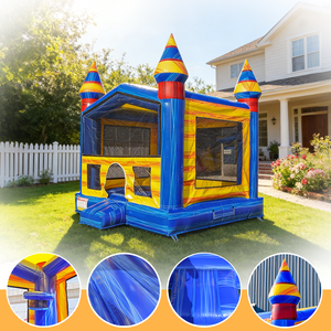 Château gonflable commercial pour enfants, château gonflable d'extérieur et d'intérieur, maison de saut gonflable - Product Image 2