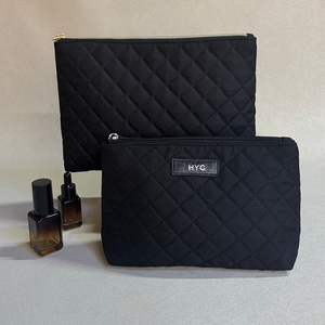 Bolsa de Cosméticos de Viaje Profesional Personalizada al por Mayor de Fábrica, Bolsa de <span class=keywords><strong>Maquillaje</strong></span> Negra de Gran Capacidad con Bolsillo Interior - Product Image 5