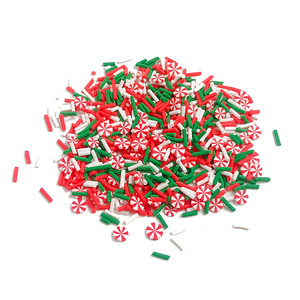 CHENXI 500g Mezcla de Chispas Decorativas para Slime de Navidad, Estilo Muñeco de Nieve, Molino de Viento, Pequeñas Rodajas de Arcilla Polimérica - Product Image 2