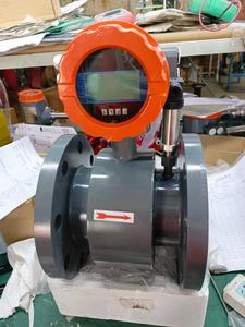 Aliran Cairan Limbah Domestik, Air Limbah, Air Laut, 4-20 MA, RS 485 Modbus, Pengukur Aliran Elektromagnetik Digital Berbiaya Rendah - Product Image 1