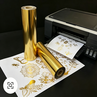 Film PU haute température Renlitong, feuille métallique souple, transfert thermique, vinyle imprimé en héliogravure, autocollant pour impression de t-shirts, vente en gros Flex