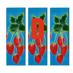 Numéro de <span class=keywords><strong>maison</strong></span> en céramique peinte à la main, personnalisé, peint à la main - Product Image 6