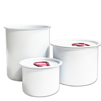 50 80 150 200 300 ml ronde en métal blanc facile à tirer en conserve alimentaire en aluminium pot/pot/étain fruits de mer viande thé boîtes en fer blanc boîte