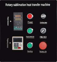 Presse à chaleur rotative à commande numérique de précision avec rouleau en PTFE importé pour l'impression par sublimation textile