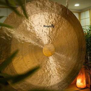 Kingdo fait à la main 40 "100cm vent <span class=keywords><strong>Gong</strong></span> chinois Feng <span class=keywords><strong>Gong</strong></span> pour la guérison par le son - Product Image 4