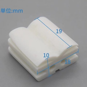 ลูกกลิ้งประตูลิฟต์ 25x19x12 มม. FR PC พลาสติก ดีไซน์เรียบง่าย สำหรับอะไหล่ลิฟต์ชินด์เลอร์ - Product Image 3