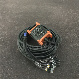 Câble serpent coaxial 46 canaux 4xlr 1Power avec gestion de l'alimentation, <span class=keywords><strong>50</strong></span> mètres, organisateur <span class=keywords><strong>RJ45</strong></span> USB, 30 mètres Speakon extérieur, 100 mètres Cat5e/Cat5 - Product Image 2