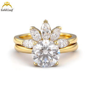 Anillo de Compromiso de Lujo para Mujer, Personalizado, de Oro Amarillo de 18K con Diamante Cultivado en Laboratorio, Certificado IGI, Color D, Claridad VVS, Corte Brillante - Product Image 2