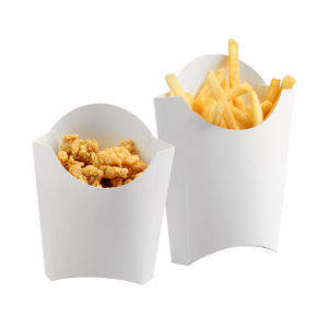 <b>Chip</b> <b>Scoop</b> Disposable Biodegradable Recycled Waterproof Kraft Paper Custom Made Print High Quality Wholesaler - Product Image 3