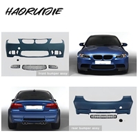 Haute qualité PP + fibre de carbone queue gorge 2005-2012 pare-chocs de voiture E90 mise à niveau vers le Kit de carrosserie M3 pour BMW série 3 Kit de carrosserie