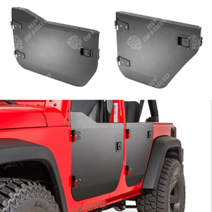 <span class=keywords><strong>Demi</strong></span>-porte tubulaire de véhicule 4x4 pour <span class=keywords><strong>Jeep</strong></span> Wrangler <span class=keywords><strong>JK</strong></span> 2007 2008 2009 2010 2011 2012-2017 2/4 Porte sans miroir latéral Porte en tube d'acier - Product Image 5