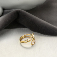 Original personalisiertes Design 925 Sterling Silber 14K vergoldeter Ring Goldringe Design für Frauen in Bangladesch Großhandel