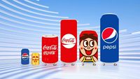 Display Kaleng Pendingin LED Berkualitas Tinggi, Kapasitas Besar 50L, Desain Stylish dengan Fitur Pengawet Kesegaran