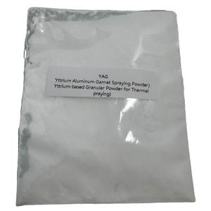 مسحوق رش ياغ عالي النقاء من معدن الأرض النادرة الإيتريوم GQ-G-YAG01 من جيوكين، جارنت الألومنيوم 38-40 ميكرون للرش الحراري - Product Image 1