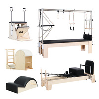 Bois massif Pilates Barrel Colonne Vertébrale Correcteur Robuste Bureau Réformateurs Respectueux du Travail Relaxant Posture Correcteur Douceur Gym Box
