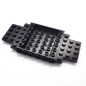 Véhicule, Base 6x12x1 avec centre encastré 5x4 et 8 trous NO.65634 - Product Image 3