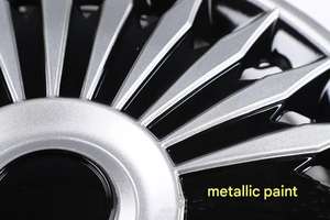 Cubierta de Rueda Universal Chengwu con Acabado de <span class=keywords><strong>Pintura</strong></span> Plateada y Negra, 12/13/14/15/16 Pulgadas, Decoración de Plástico ABS, Tapa de Cubo de Encaje a Presión - Product Image 6