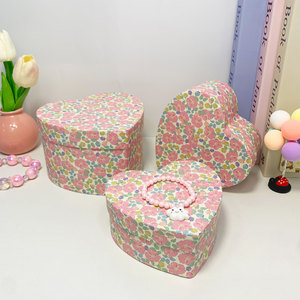 Scatola regalo regalo floreale di lusso stile pastorale europeo di lusso con scatola regalo confezione per profumo di fiori e candele - Product Image 5