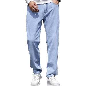 Pantalones Vaqueros Urban Trail para Hombre con Cintura Suave, Pierna Cómoda, Estilo Moderno y Recto, Ideal para la Moda Urbana Diaria - Product Image 2