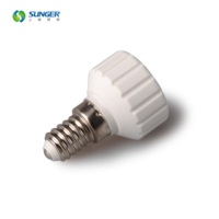 Adaptateur de douille de lampe E14 vers GU10, douille GU10