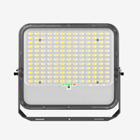 Projecteur solaire LED en aluminium CHZ IP65 avec télécommande 100W-300W, éclairage extérieur étanche
