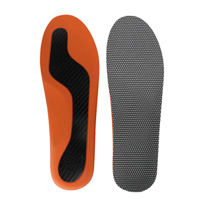 Plantillas Deportivas Ortholite Planas de Fibra de Carbono con Ventilación, Placas de Carbono con Ventilaciones Cortadas con Láser, Doradas, para Alivio de la Fascitis Plantar - Product Image 1