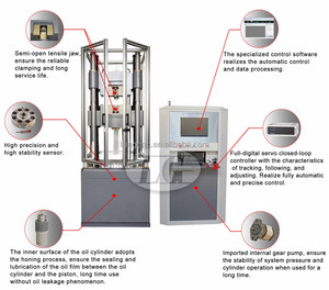 Machine d'essai universelle servo-électro-hydraulique à commande informatique (modèle <span class=keywords><strong>E</strong></span>) - Product Image 1