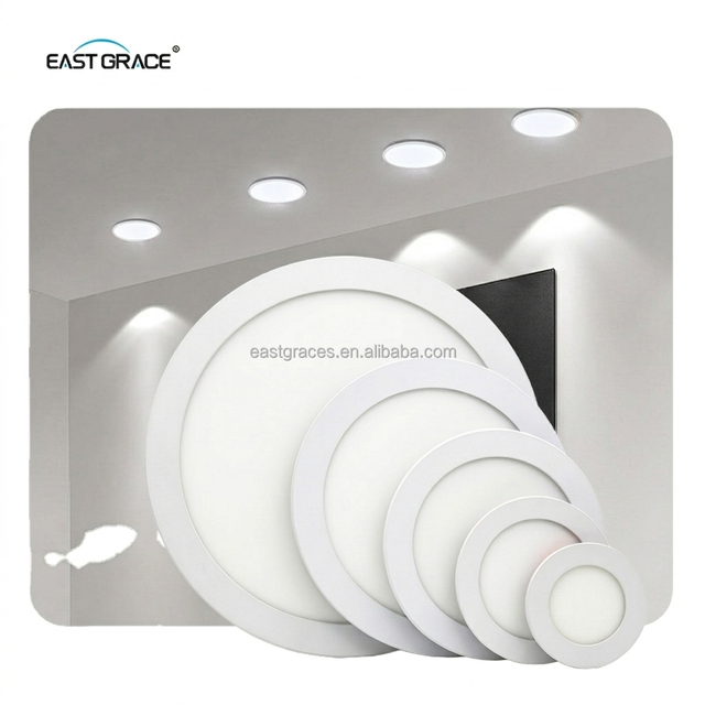 Surface Luminous AC165-245 V 6W 12W 18W 24W Decoration Led Ceiling Light for Supermarket Office Hospital