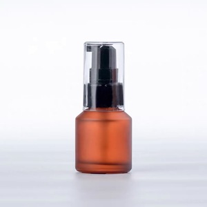 Frosted Glass <strong>Pump</strong> <strong>Bottle</strong> 200ml <strong>Lotion</strong> Dispenser Matte Finish Luxury Cosmetic Packaging <strong>Bulk</strong> Order - Product Image 5