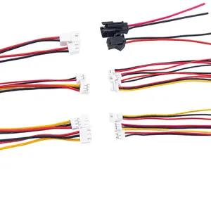 Perakitan kabel profesional disesuaikan OEM ODM JST XH SH PH kawat elektronik Harness dengan CE UL