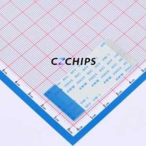 HX FFC-1.0-22P-50mm F FFC Cable (Flexible Flat Cable) P=1mm Connector 22P 1mm 0.3mm Reverse - Product Image 1